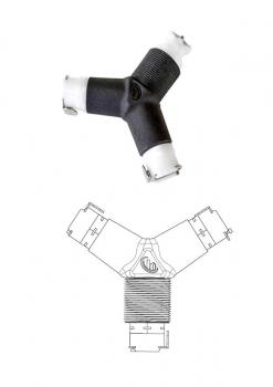 2-fach Verteiler CPC 8 mm